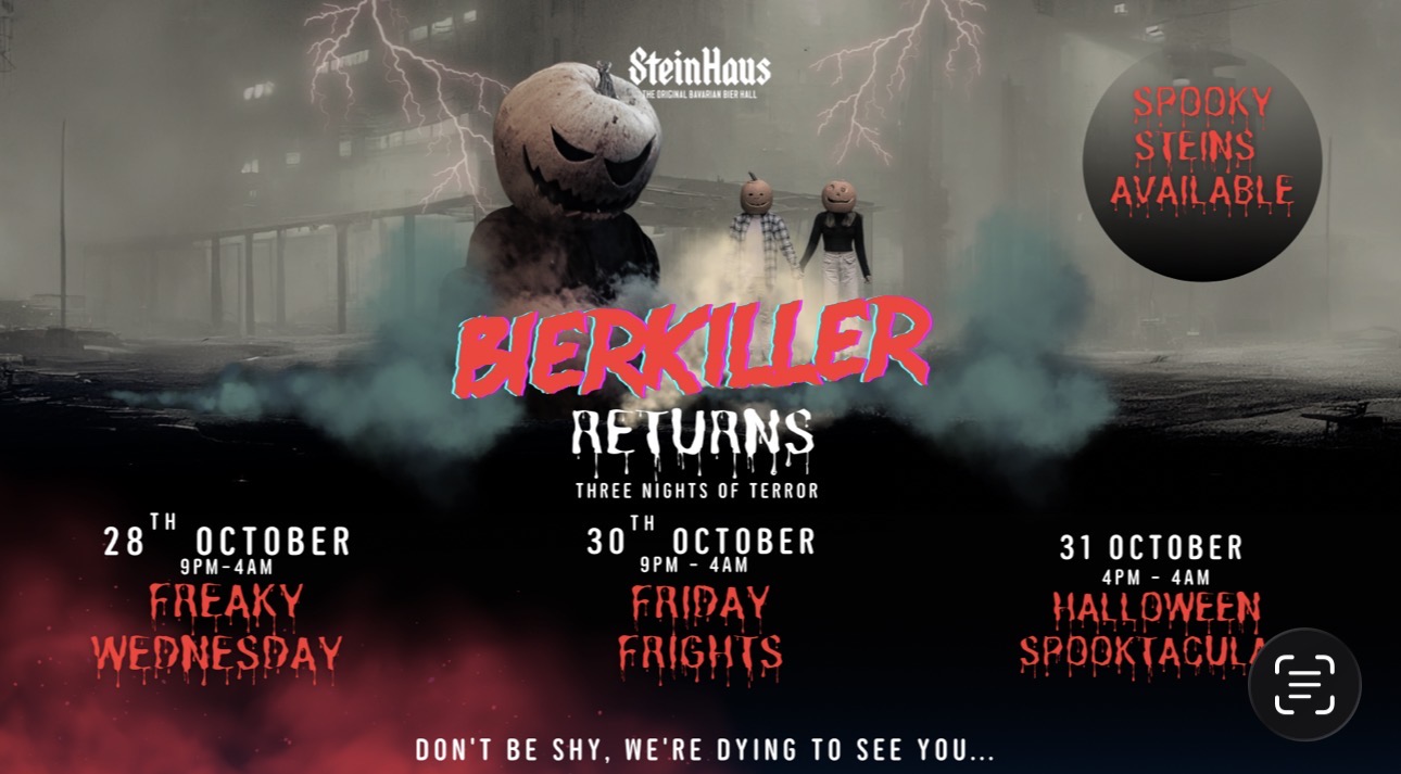 Fright night Friday at Stein Haus