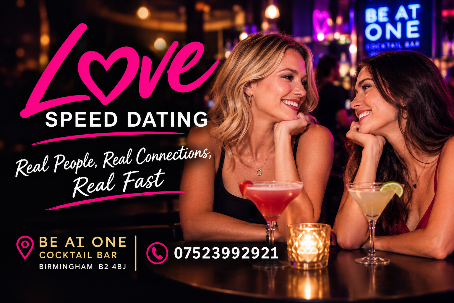 Lesbian and Bi Ladies Speed Dating Singles Night Birmingham