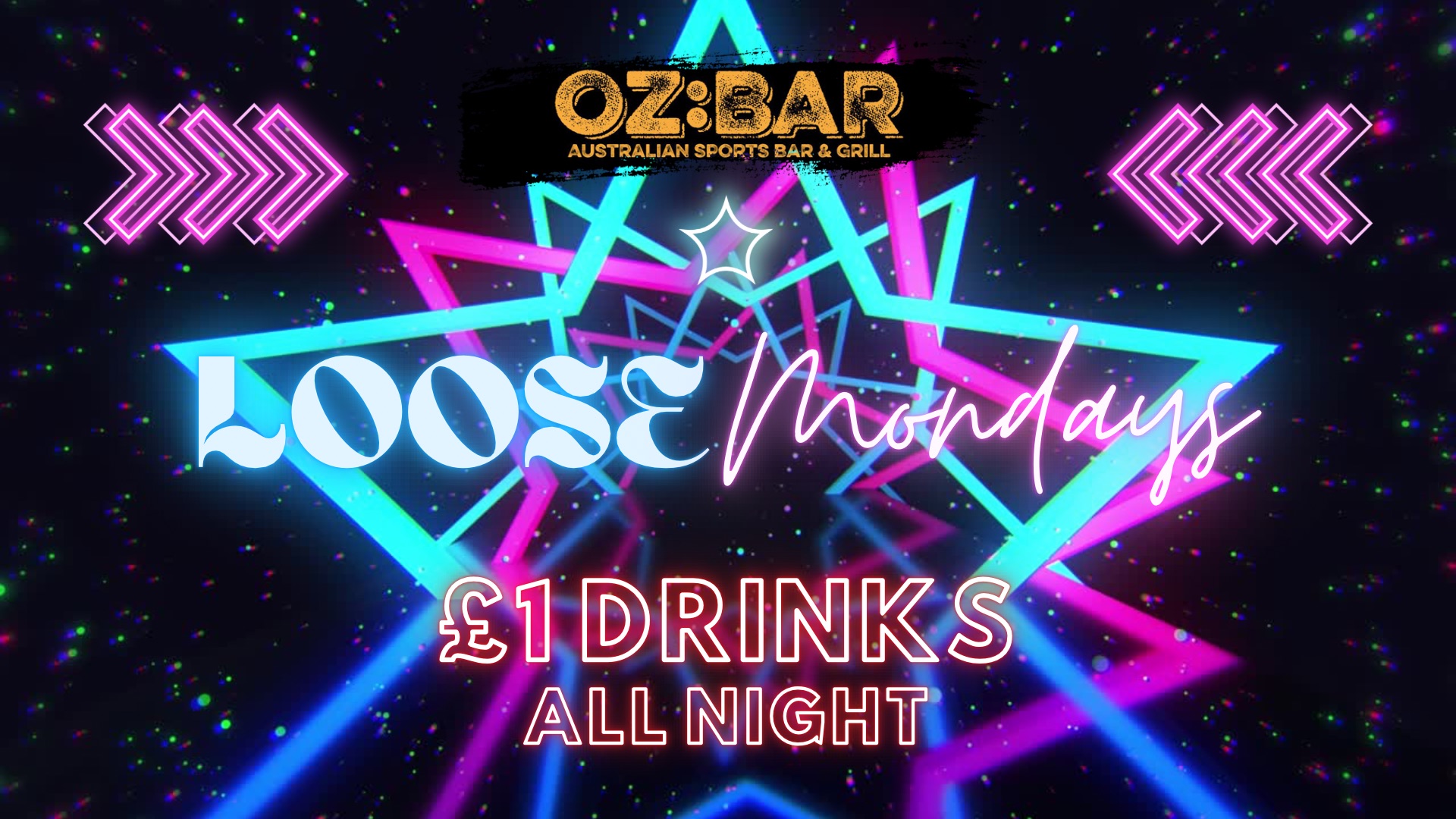 LOOSE Mondays | £1 drinks ALL NIGHT | 26.10.26