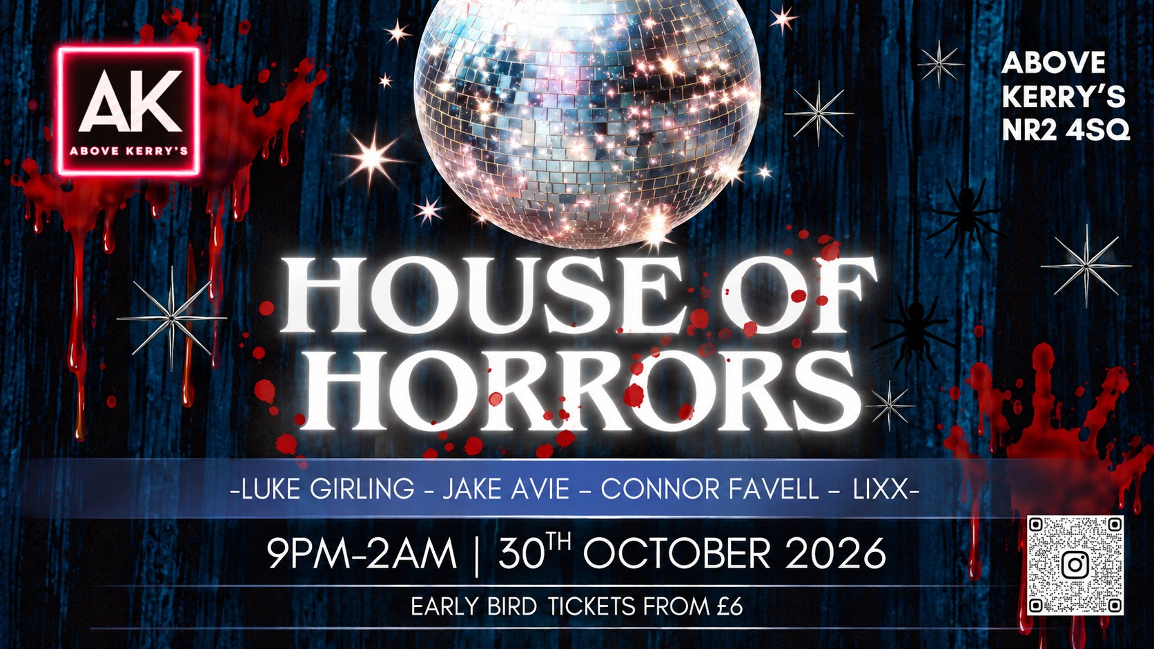 HALLOWEEN HOUSE at ABOVE KERRY'S