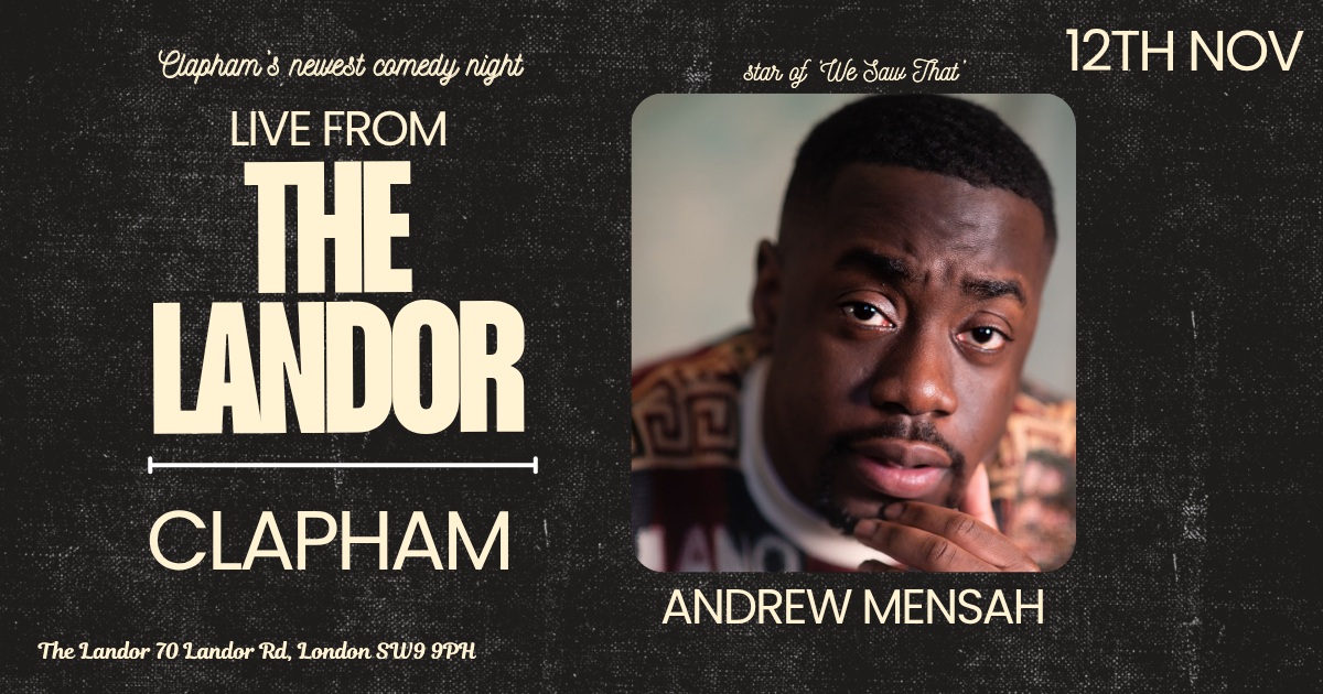 Andrew Mensah: Live From The Landor