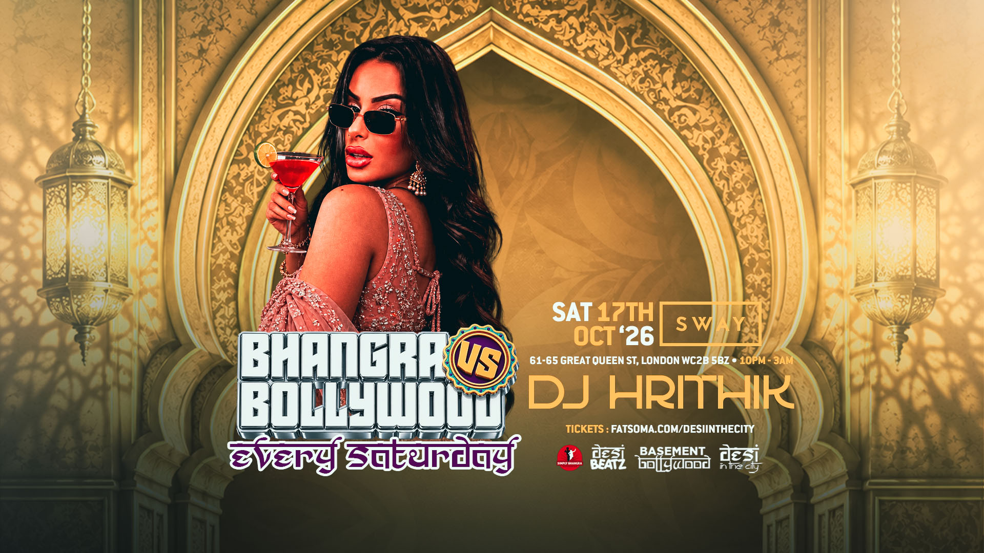 TONIGHT : BHANGRA vs BOLLYWOOD! | SWAY BAR LONDON