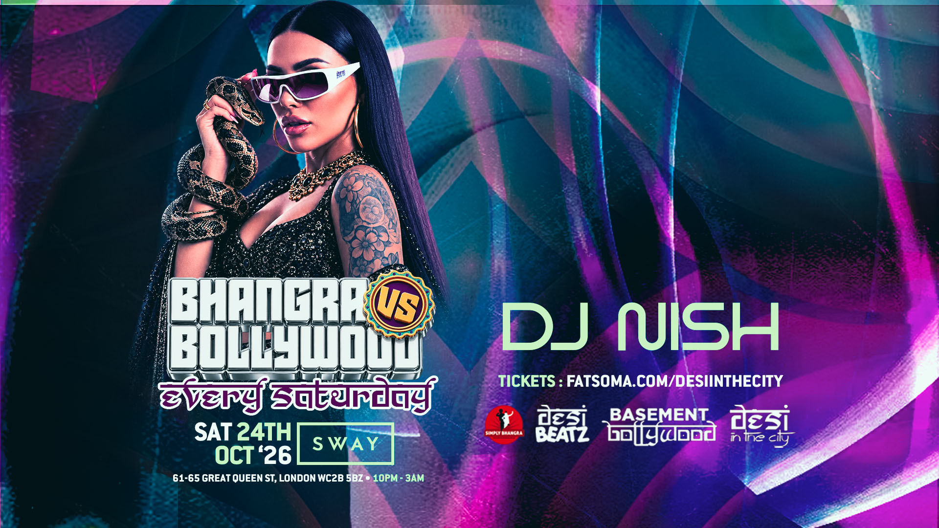 BHANGRA VS BOLLYWOOD | 24.10.26 | Every Sat! | Sway Bar