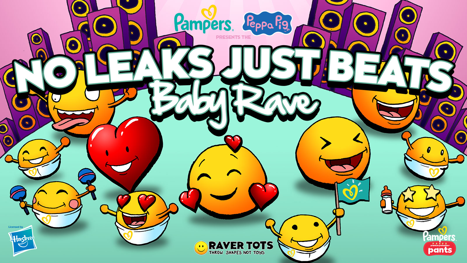Pampers & Peppa Pig presents - No Leaks, Just Beats Baby Rave - Early Session