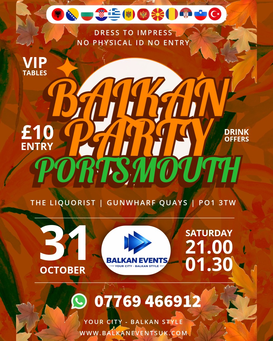 BALKAN Party PORTSMOUTH - Halloween Special