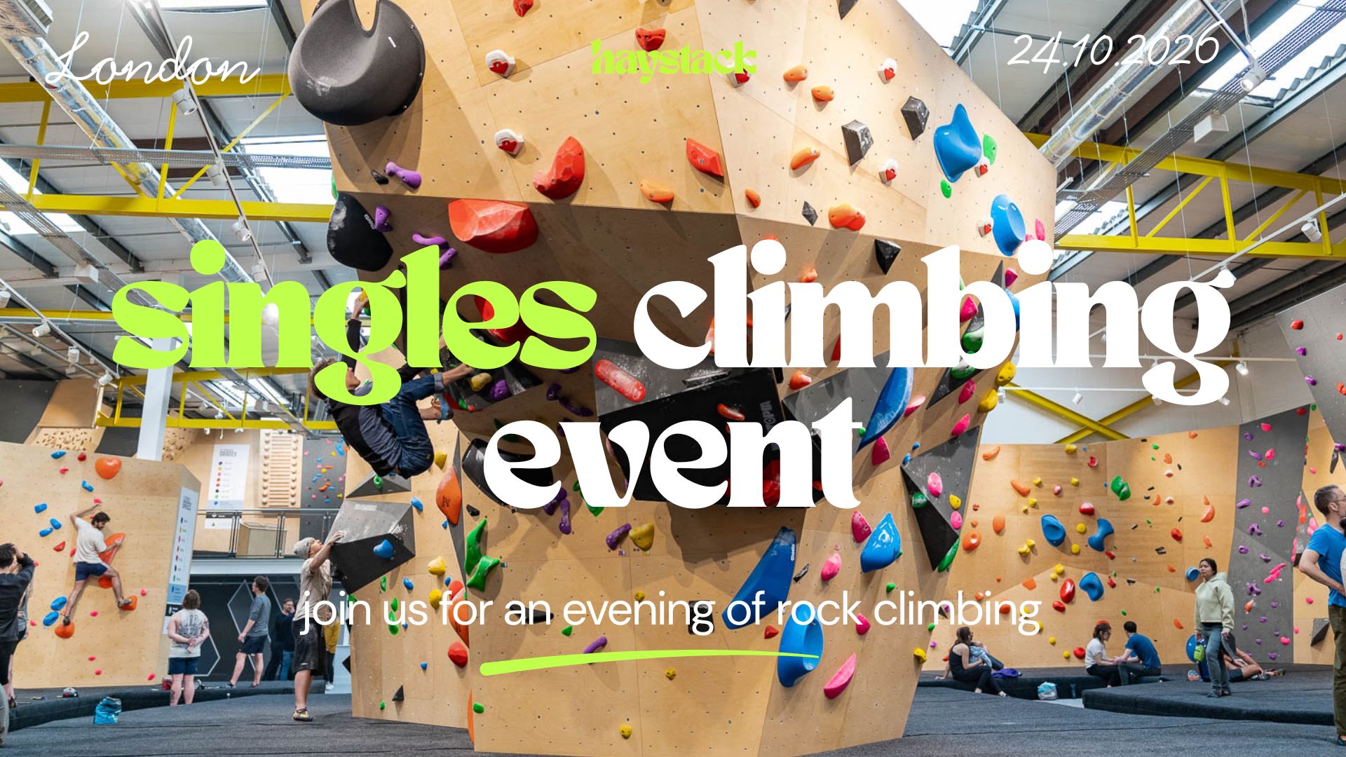 HAYSTACK DATING | SUBSTATION CLIMBING GYM BRIXTON