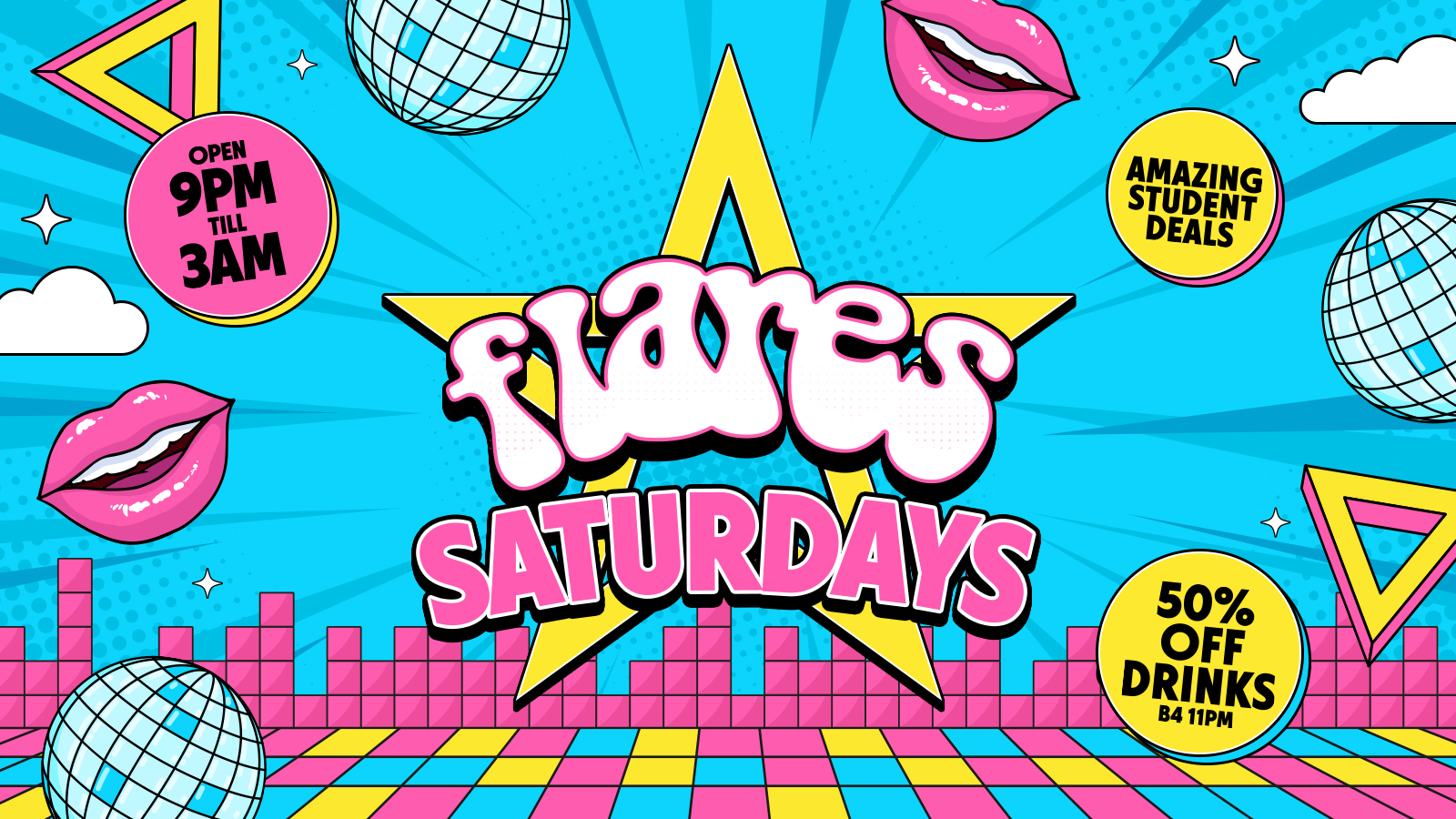 Flares Saturdays | York's BIGGEST Party! 🎉