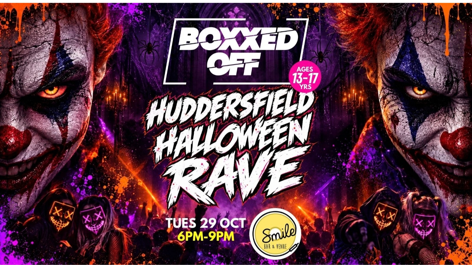 BOXXED OFF HUDDERSFIELD HALLOWEEN ☠️🎃👻