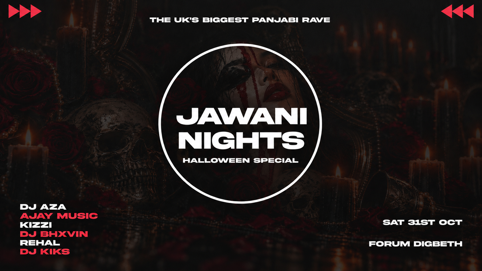 Jawani Nights - Halloween Special [FINAL 250 TICKETS]