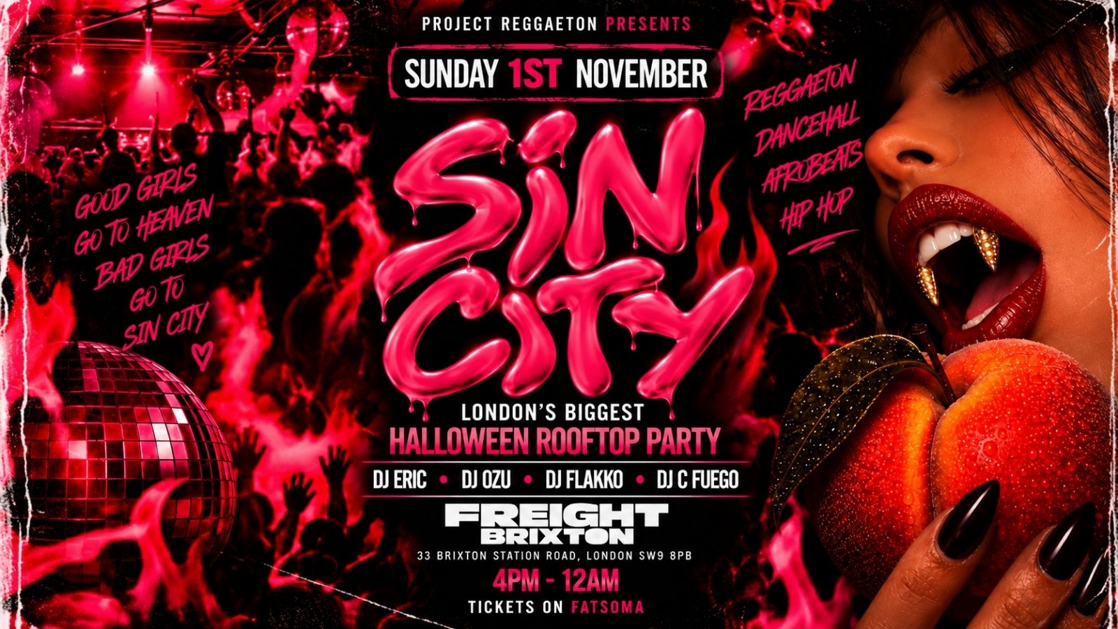 😈 SIN CITY - HALLOWEEN PARTY 🍑