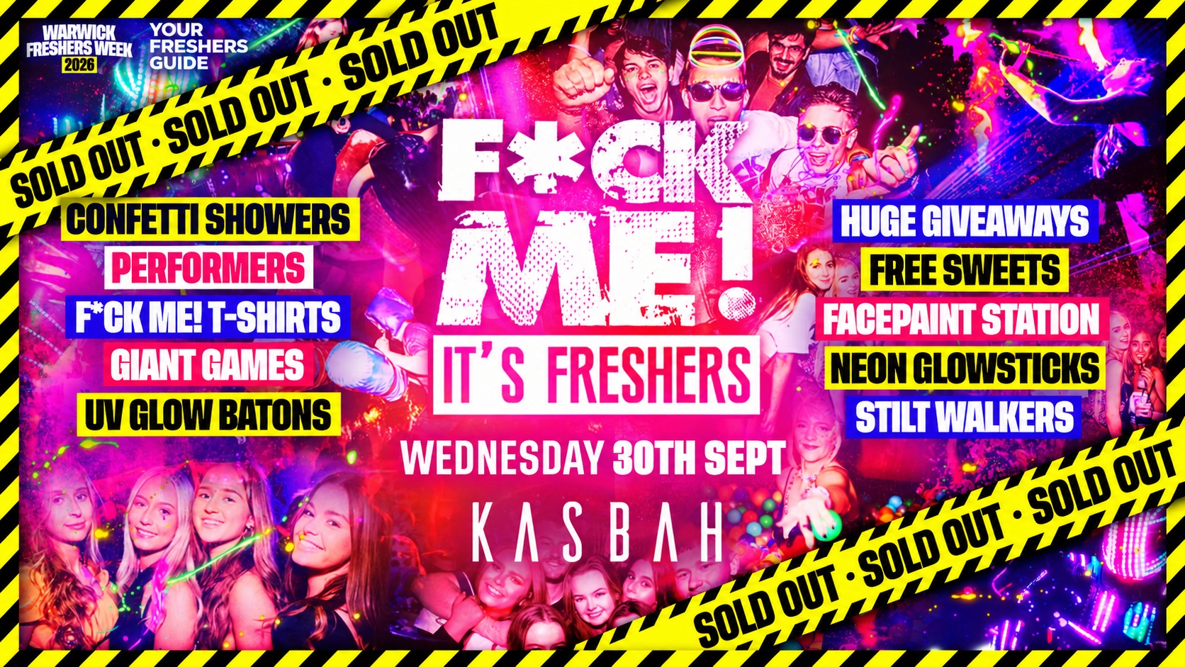 F*CK ME It’s Freshers | Coventry Freshers 2026 & Warwick Freshers 2026 – SOLD OUT ⛔