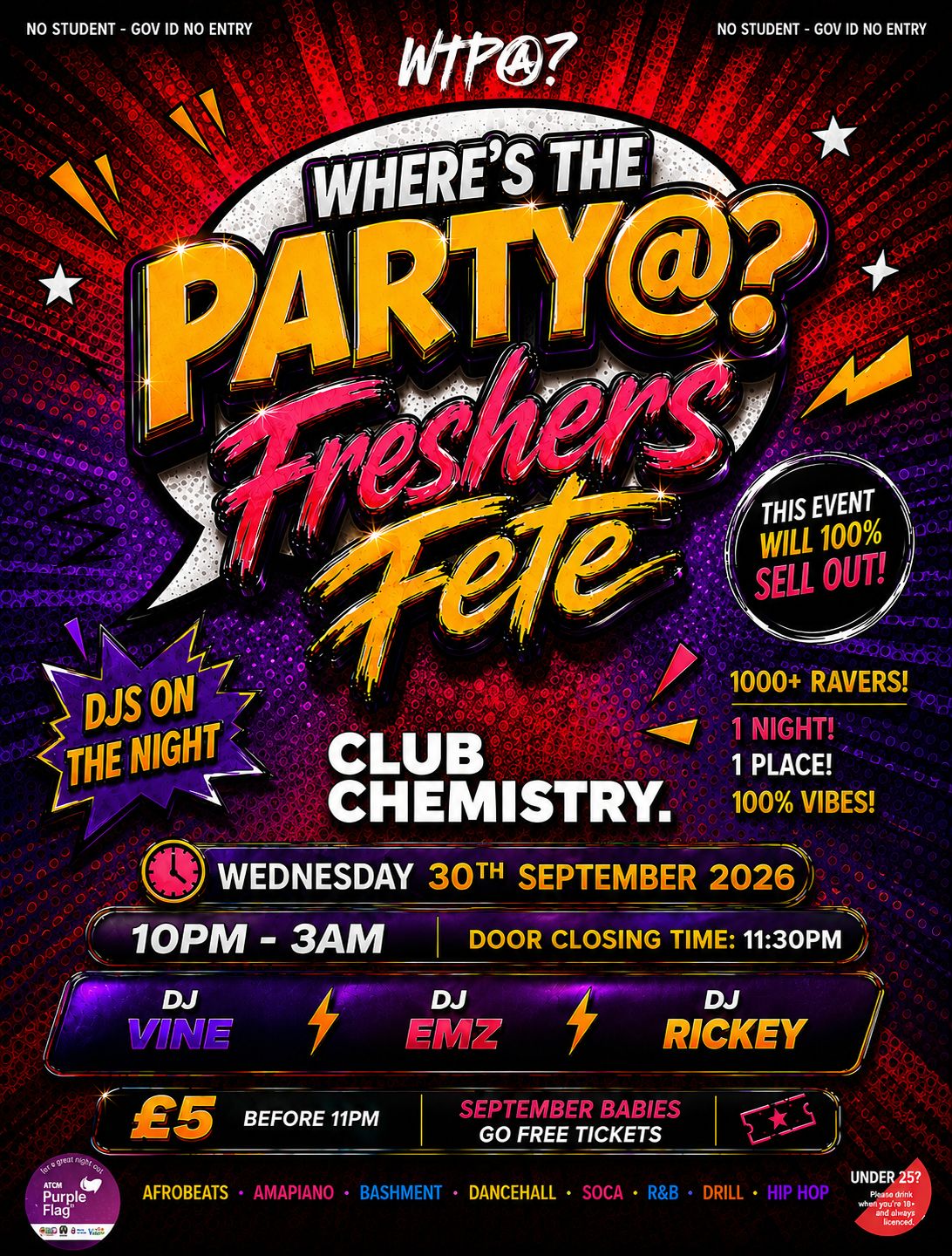 WHERES THE PARTY @? - Freshers Fete 🎡🤪