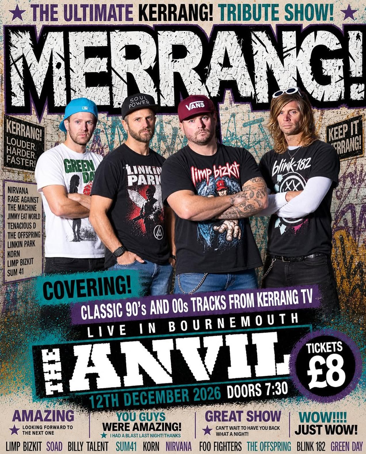 MERRANG!!! Classic 90's 00's tracks from Kerrang TV