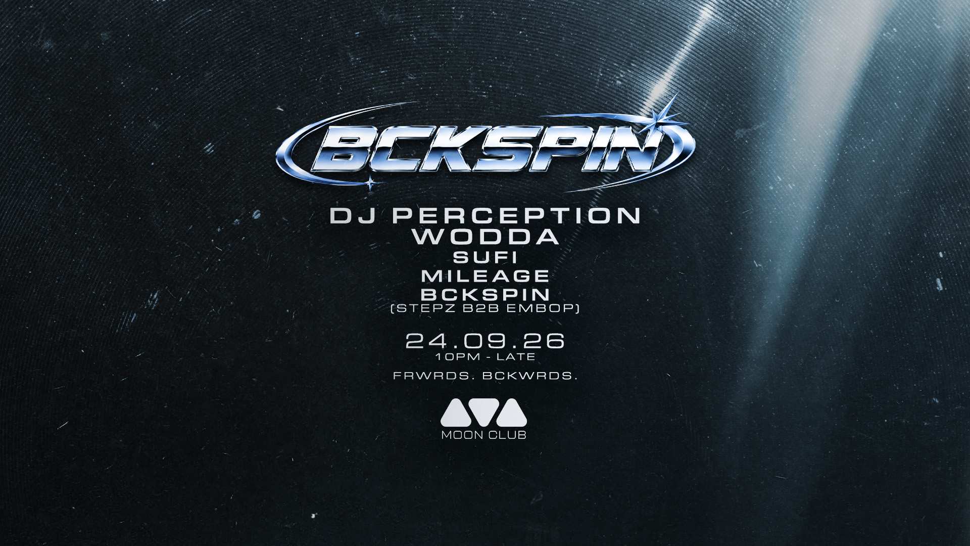 BCKSPIN 001: DJ Perception + Wodda