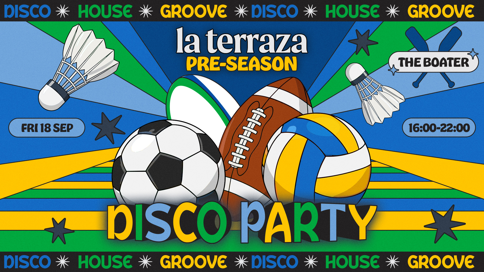 LA TERRAZA: PRE SEASON