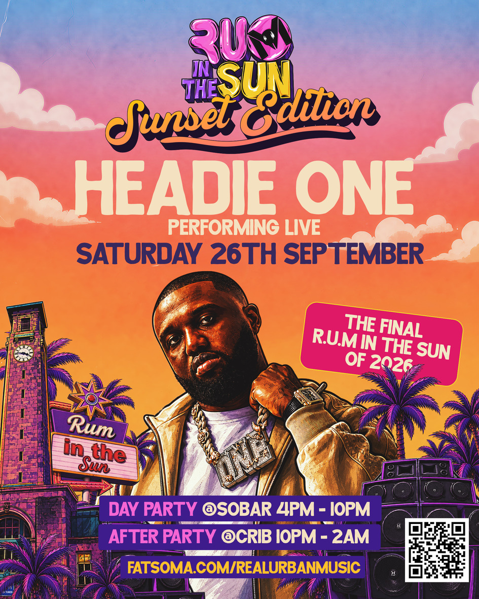 R.U.M IN THE SUN SUNSET EDITION : HEADIE ONE PERFORMING LIVE