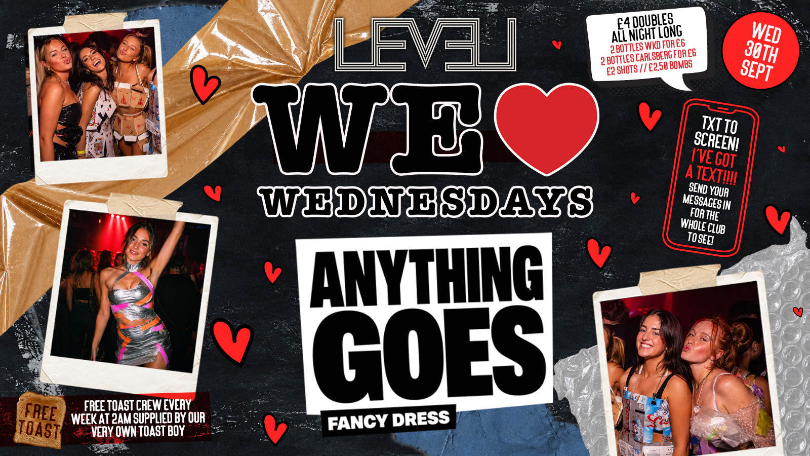 WE LOVE ❤️ WEDNESDAYS 🎊 - ANYTHING GOES FANCY DRESS 👗 - LIVERPOOL'S LEGENDARY WEDNESDAY NIGHT