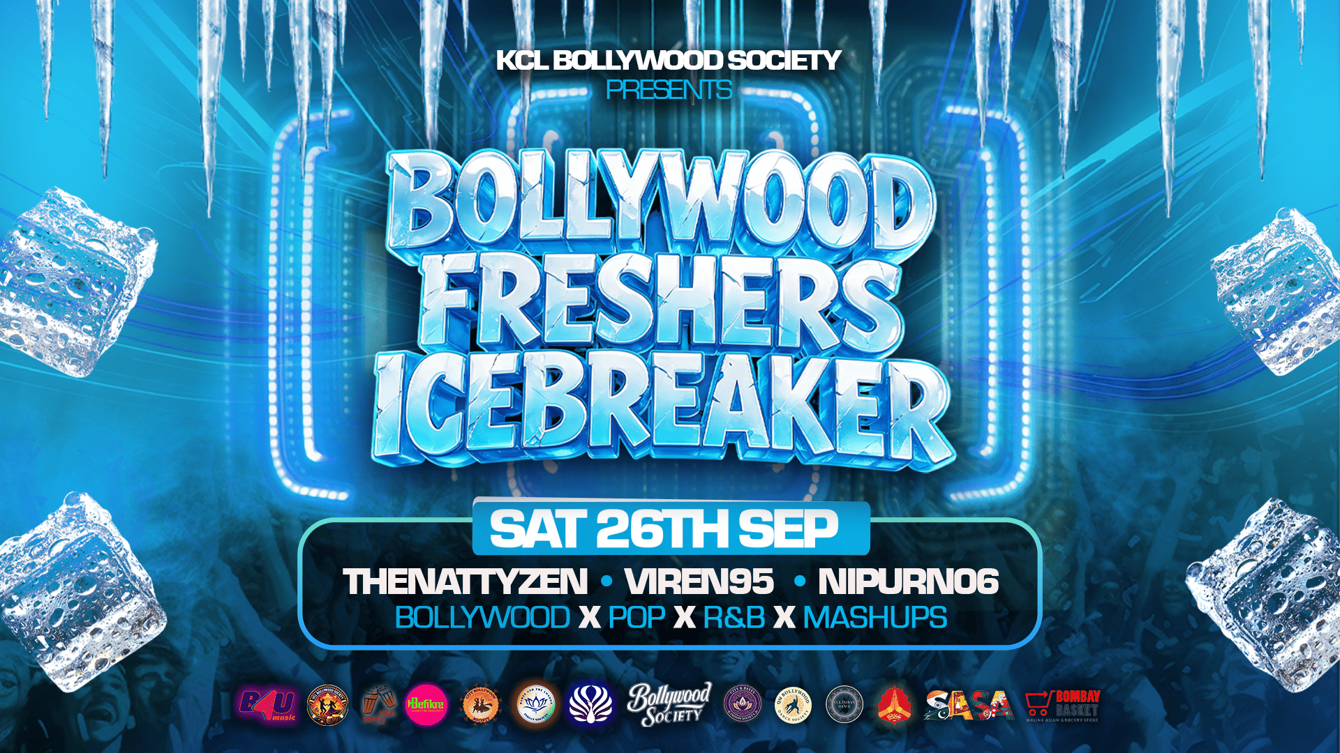 QM Bollywood Dance Society presents Bollywood Freshers Icebreaker (London's Official Move-In Bolly Party) - Sat 26 September