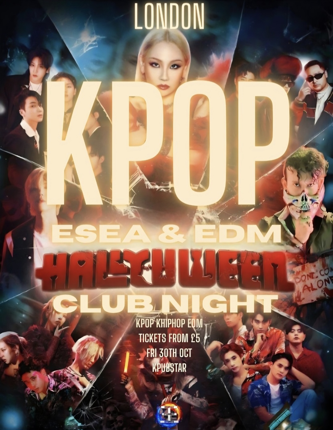 LONDON HALLYUWEEN: KPop, ESEA & EDM Club Night | Tickets from £5 | 30/10/26