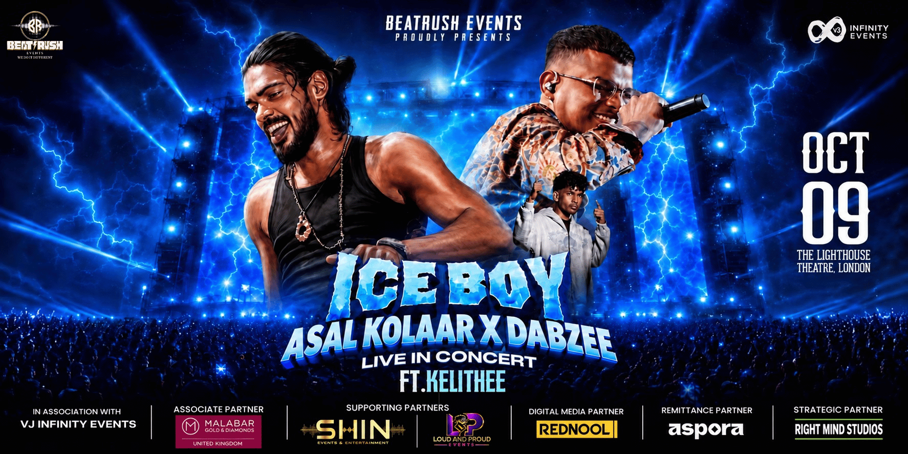 ICEBOY Asal Kolaar x Dabzee - Live in Concert ft. KeliThee