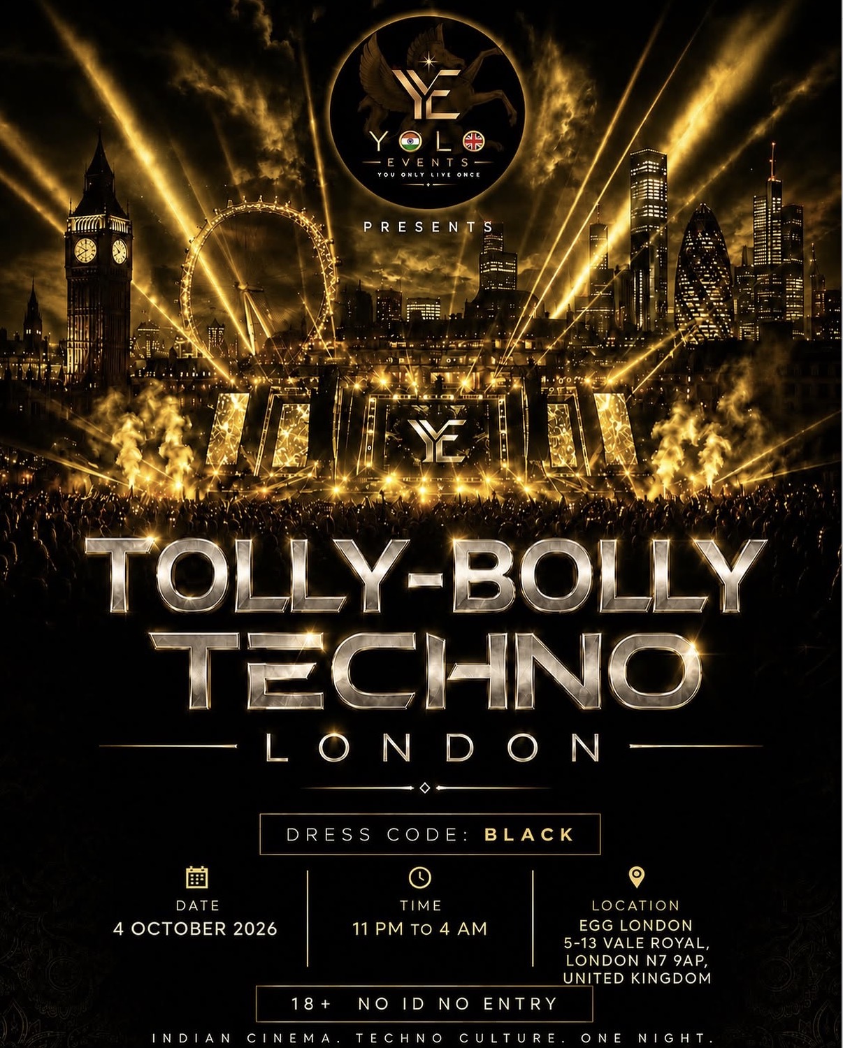 Tolly-Bolly Techno night