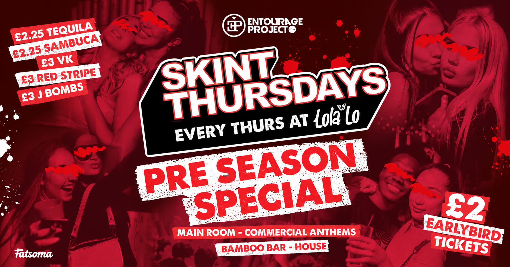 SKINT THURSDAYS - PRE-SEASON SPECIAL❤️