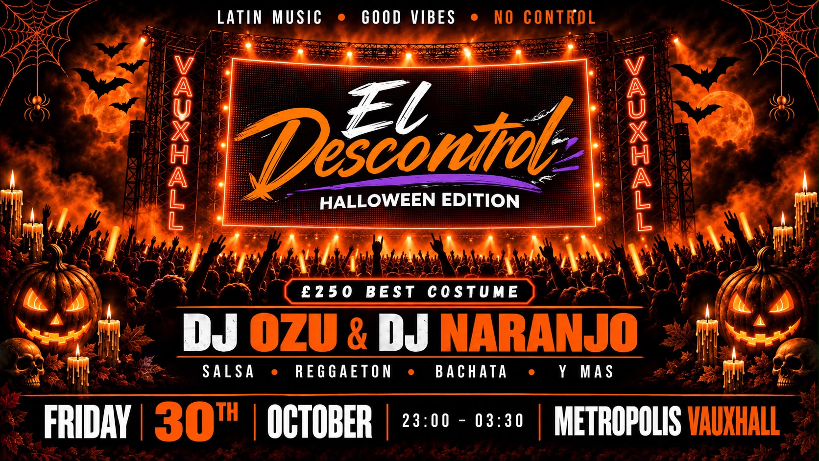 🎃🔥 EL DESCONTROL – HALLOWEEN EDITION 🔥🎃