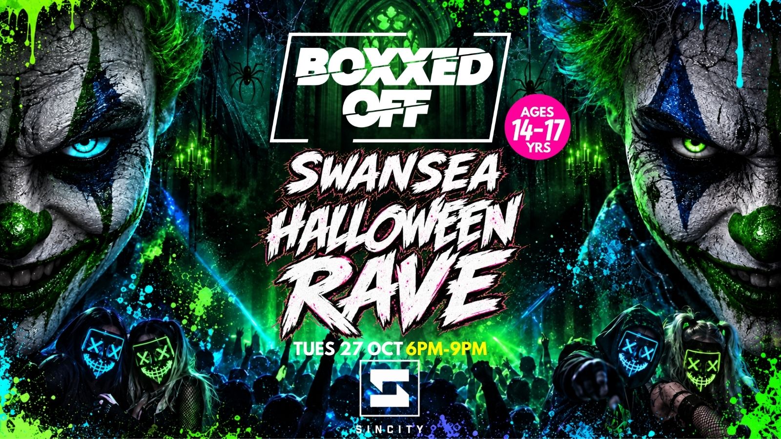 BOXXED OFF SWANSEA HALLOWEEN RAVE 👻🎃💀