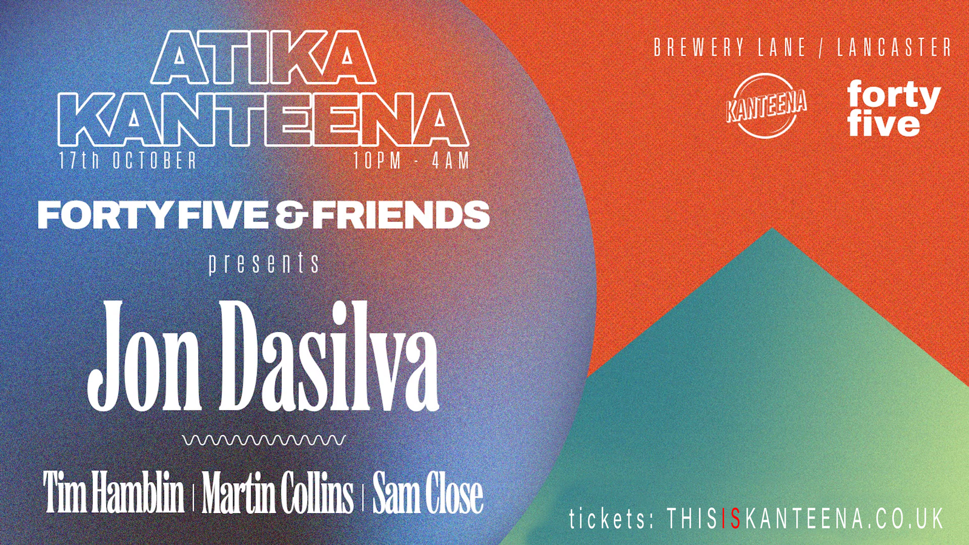 Jon Da Silva // Forty Five Records Presents