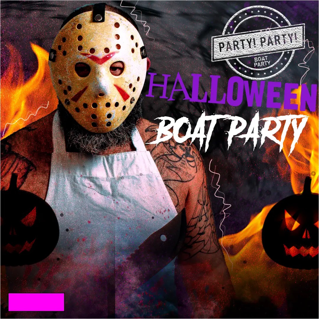 PARTY PARTY Halloween Boat Party + Free after-party / selling out