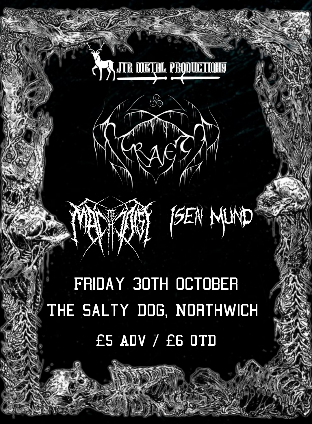 JTR Metal Productions Presents: Evening of Black Metal