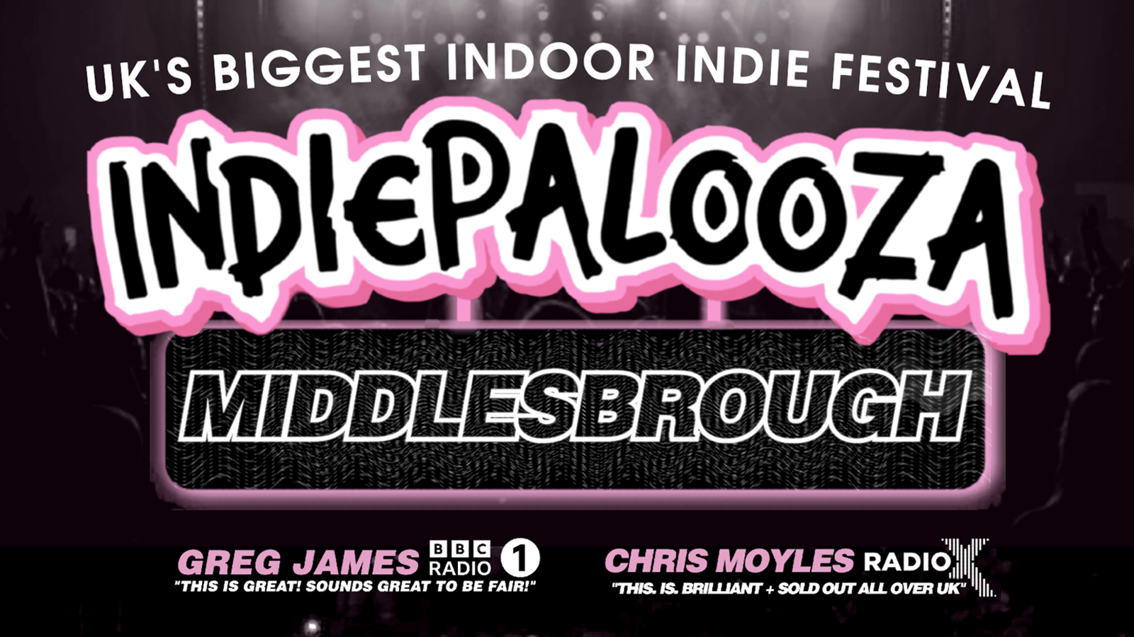 Indiepalooza Festival - Kopycat Killers v Scam Fender v Subarctic Monkeys v Oasis96 v Kasabiaint v Kaiser Cheats