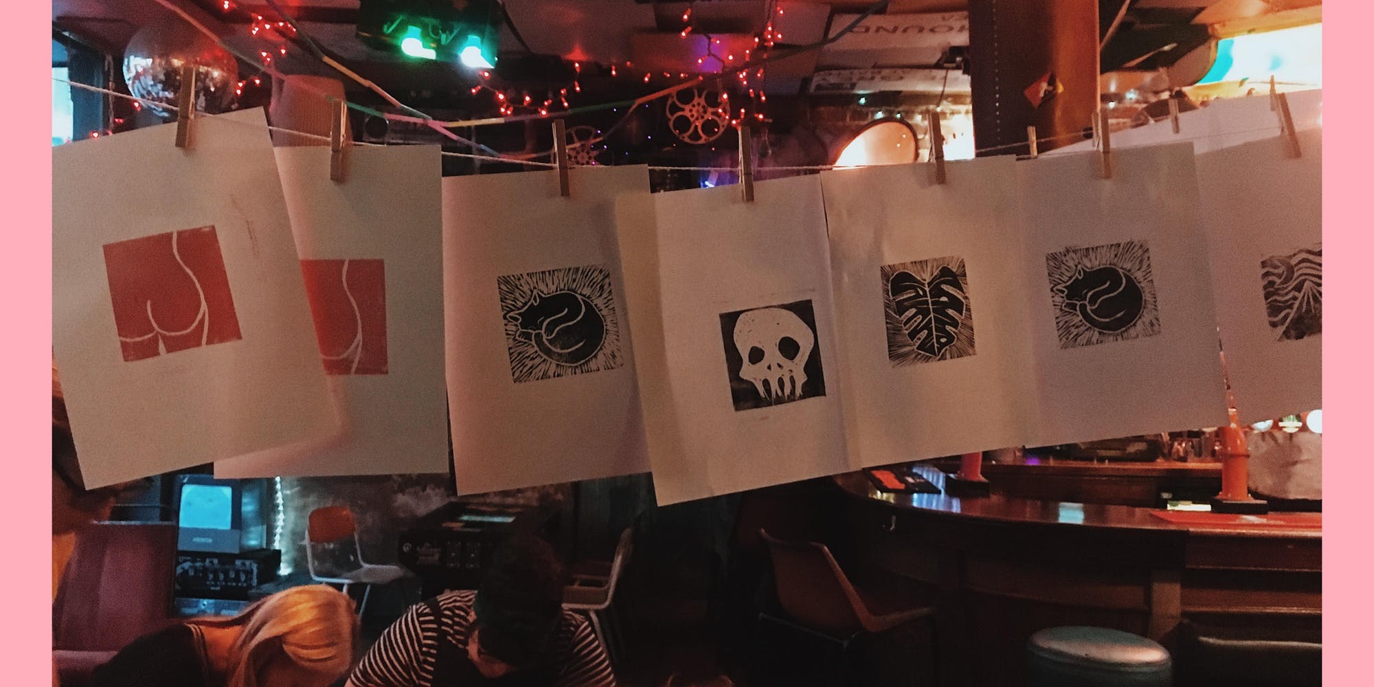 Cult Milk: Lino Printing Workshop