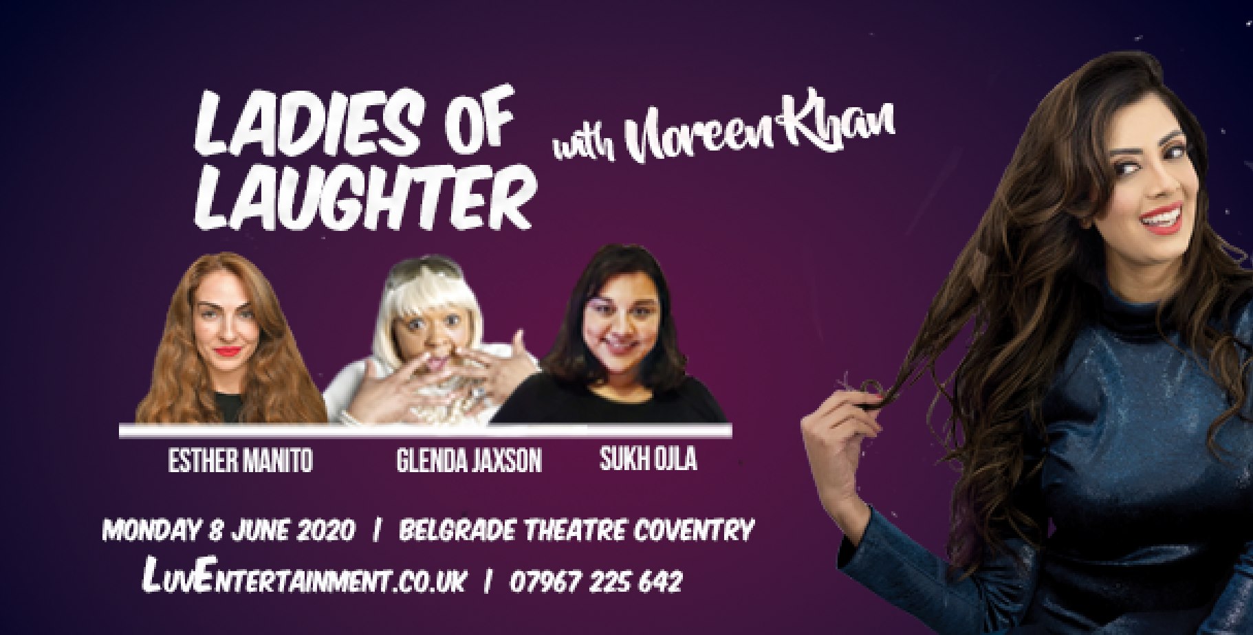 Ladies Of Laughter With Noreen Khan : Coventry
