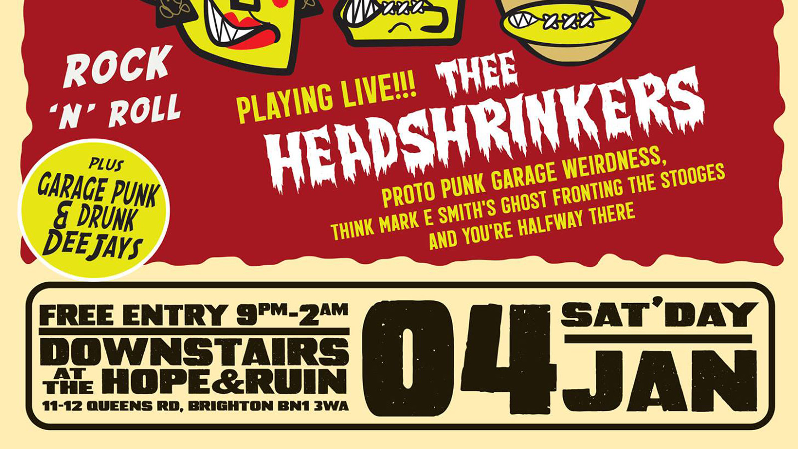 Stay Sick: Thee Headshrinkers (FREE)