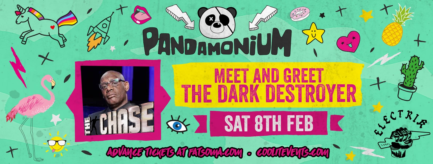 Pandamonium Saturdays – The Dark Destroyer Meet & Greet