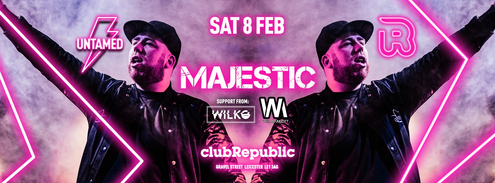 UNTAMED SATURDAY FT. SPECIAL GUEST MAJESTIC! [90% SOLD OUT ONLINE]