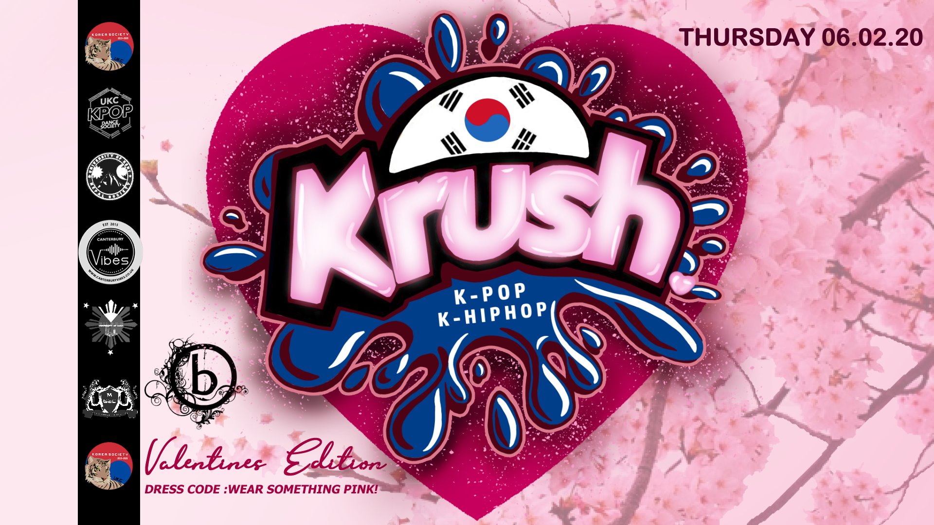 KRUSH Valentine’s Edition K-POP Canterbury