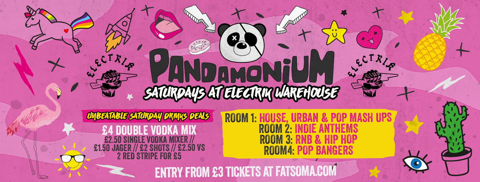 Pandamonium Saturdays with Steve Mcfadden Meet & Greet