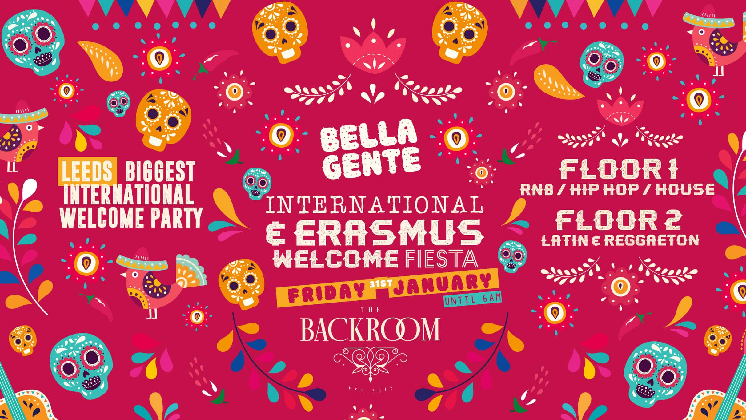 Bella Gente | Student Welcome Fiesta 2020