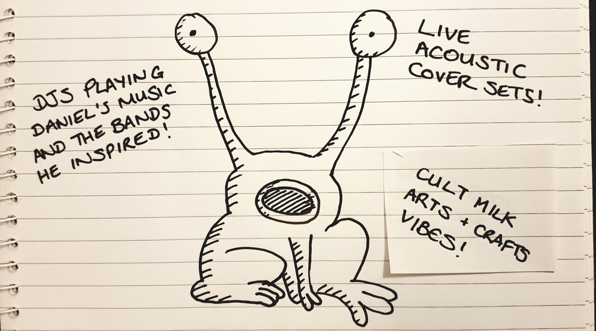 HI, HOW R U – A Tribute Night Celebrating Daniel Johnston