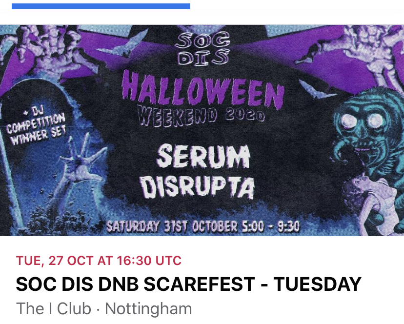 SERUM – 7.50 Tickets! – Soc Dis Tuesdays Night