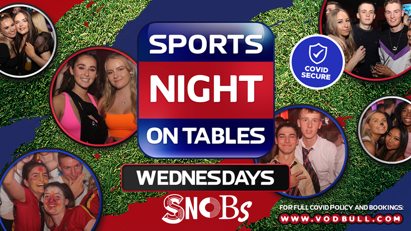 Sports Night On Tables @ SNOBS!! SUNDOWN SESSIONS!!
