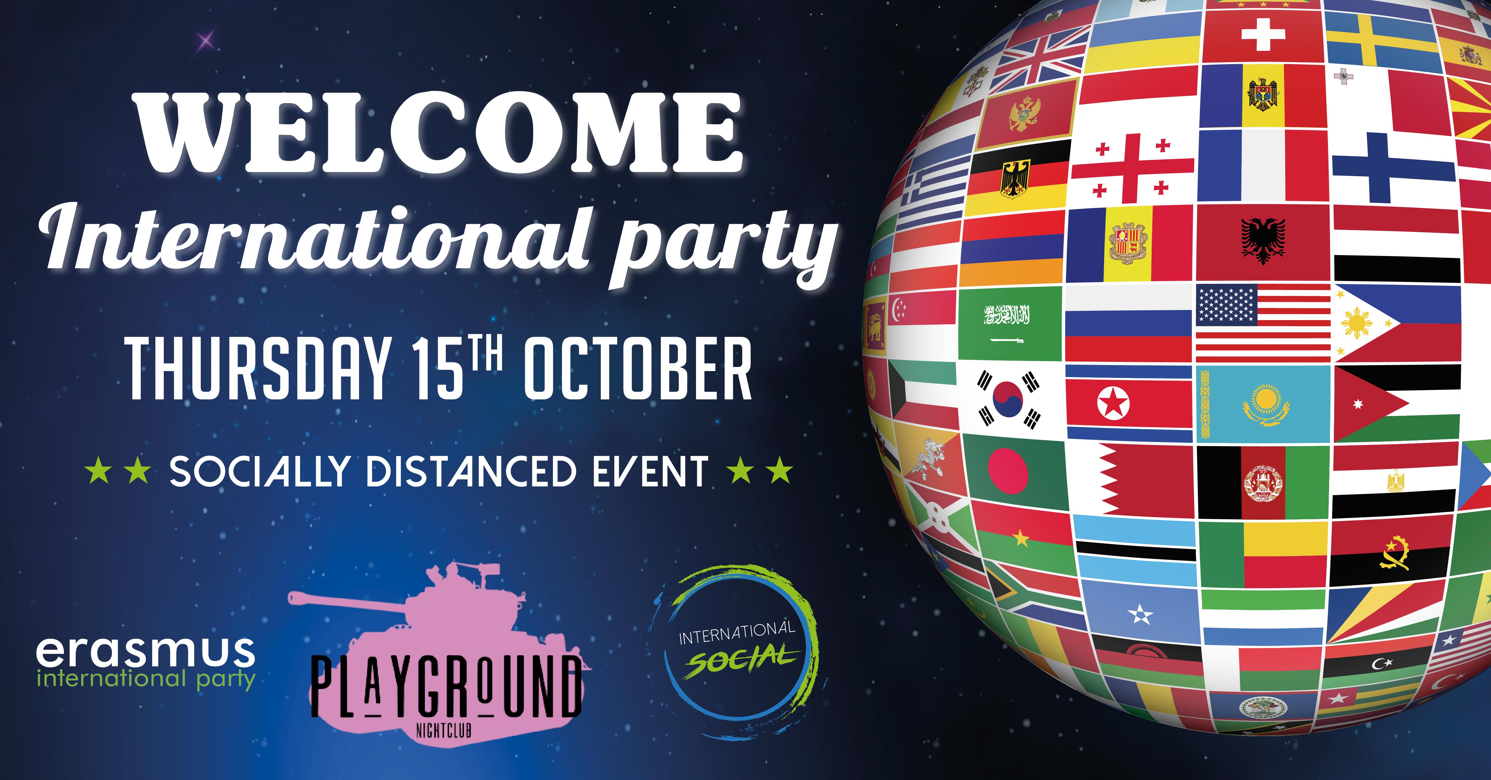 Welcome International Night 2020 – Socially Distanced Event