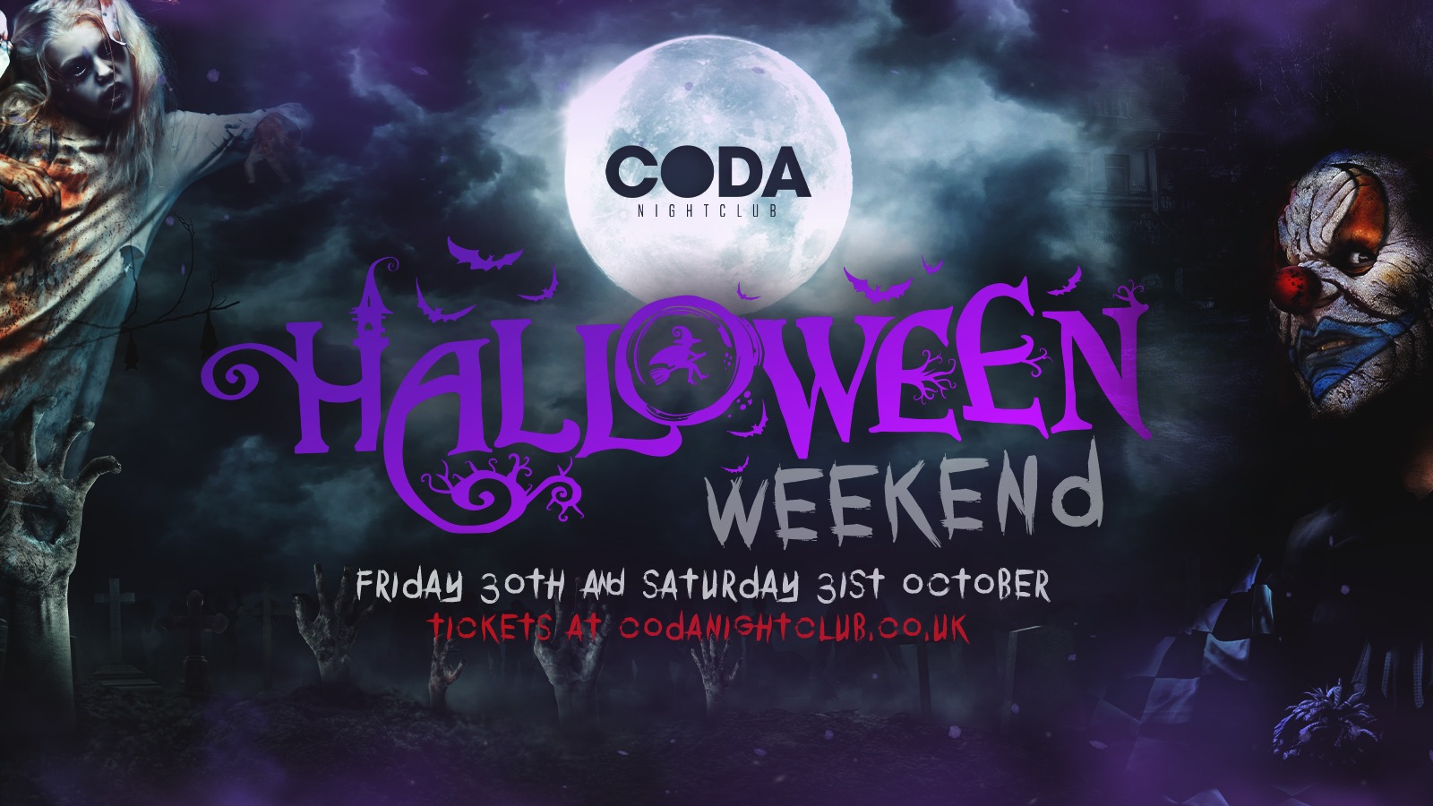 CODA: Halloween Day of the Dead – Saturday 31st October