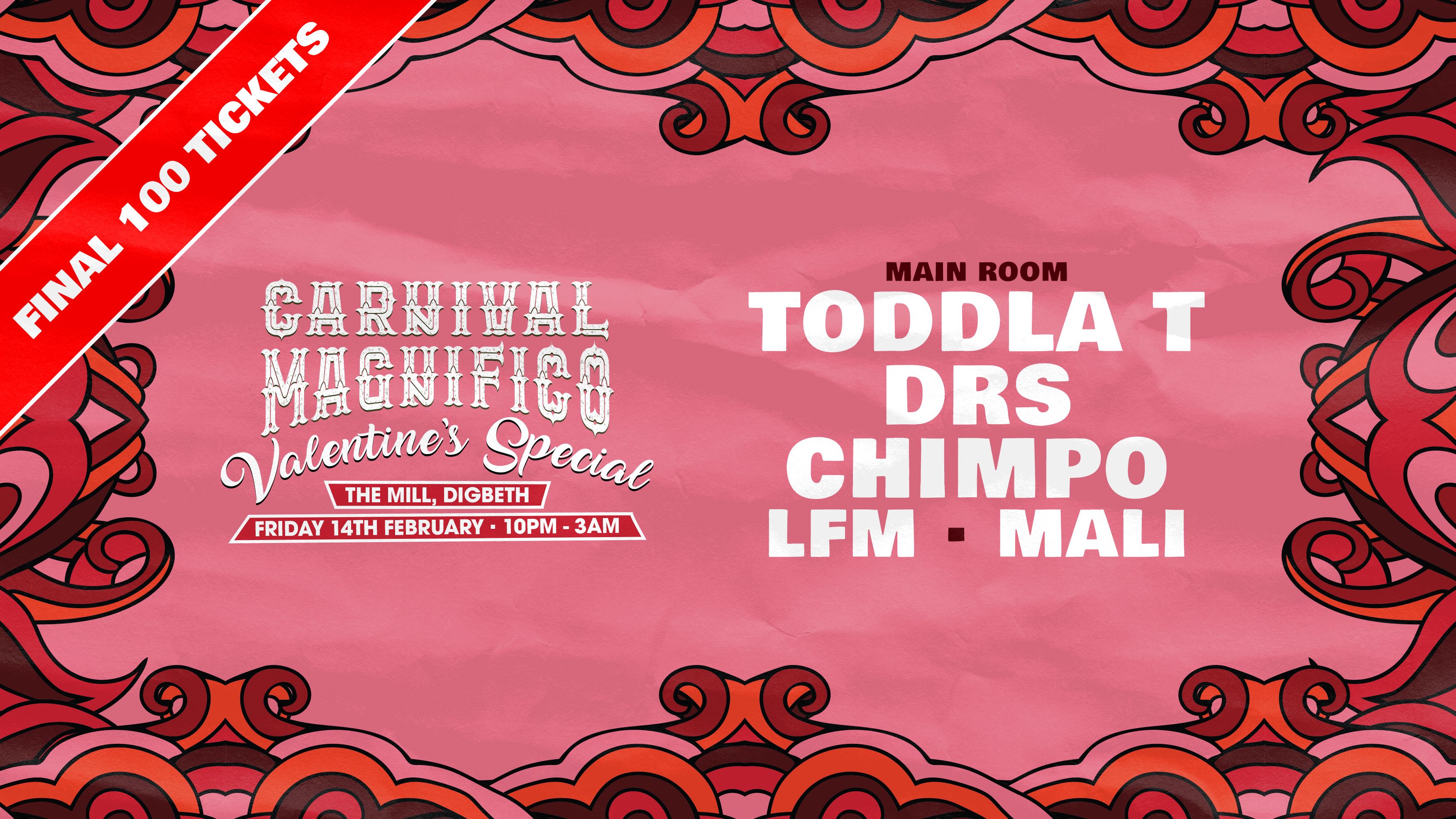 Carnival Magnifico Valentines Special : Birmingham