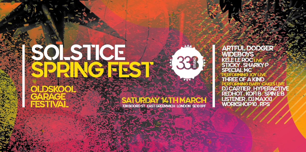 Spring Oldskool Garage Festival – London