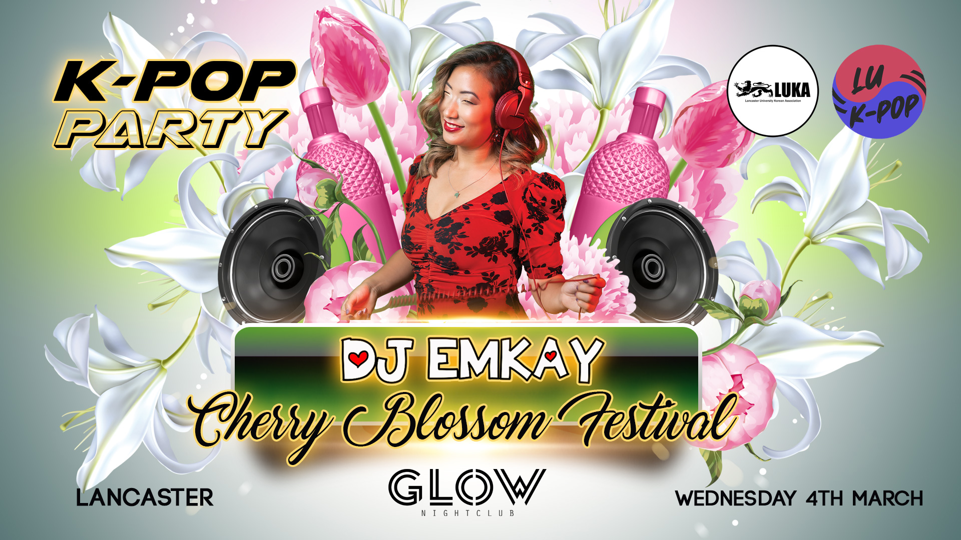 K-Pop Party Lancaster | Cherry Blossom Festival (DJ Emkay)