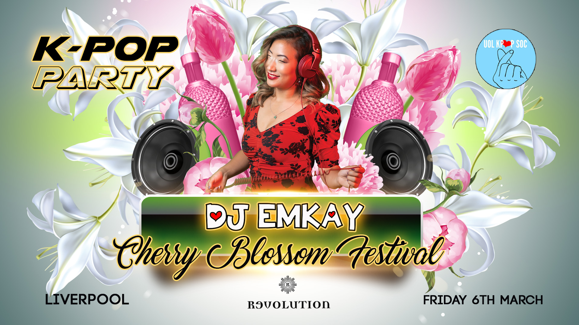 K-Pop Party Liverpool | Cherry Blossom Festival (DJ EMKAY)