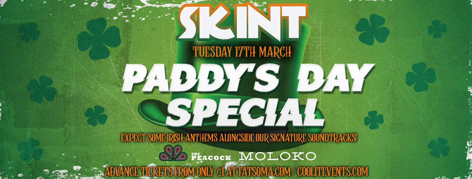 SKINT Tuesdays : Paddy’s Day Special